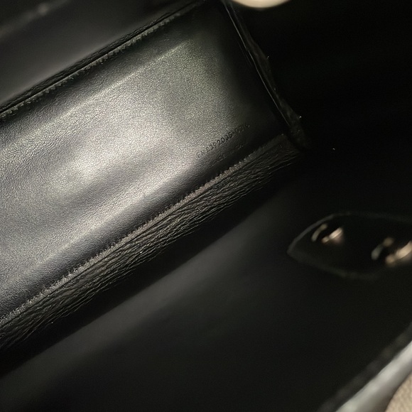 Saint Laurent Black Grained Leather Nano Sac De Jour - Picture 12 of 15